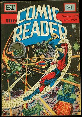 Comic Reader #169 1979- Fanzine- Captain Marvel cover G