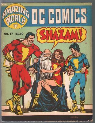 Amazing World of DC Comics #17 1978-Capt Marvel-Mary Marvel-CC Beck-VG
