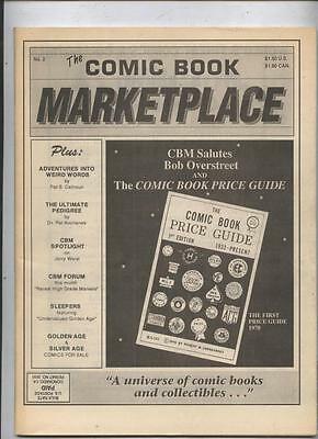 Comic Book Marketplace #2 salute to Overstreet  Rare Fanzine magazne