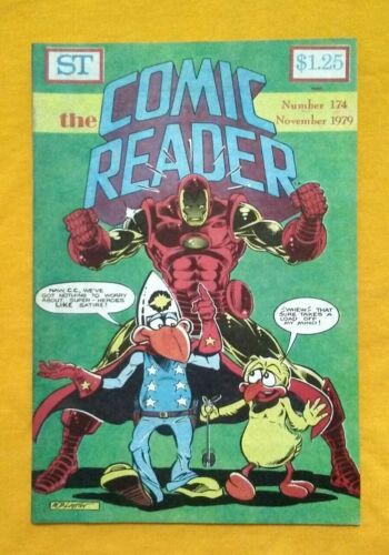 Comic Reader #174 November 1979 Bob Layton cover