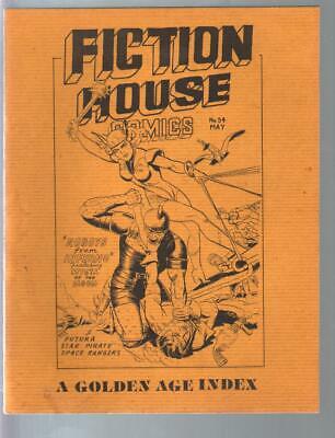 Fiction House Comics Golden Age Index 1978-Ray Funk bio-Planet-Jumbo-FN