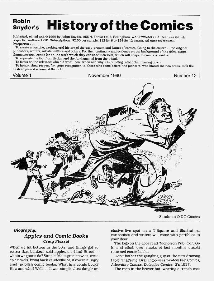 ROBIN SNYDER'S HISTORY OF THE COMICS #12 & Vol 2 #4 - Craig Flessel, Fred Rhoads