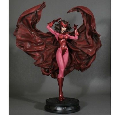 SCARLET WITCH VARIANT STATUE, SCULPTED BY TIM MILLER WITH RANDY BOWEN