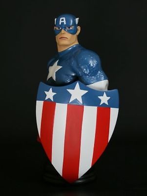 CAPTAIN AMERICA WWII MINI-BUST BY BOWEN DESIGNS, SCULPTED BY RANDY BOWEN