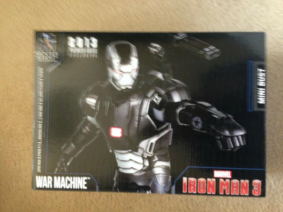War Machine Mini Bust - Gentle Giant Marvel Comics Iron Man 3 2013 PGM Exclusive
