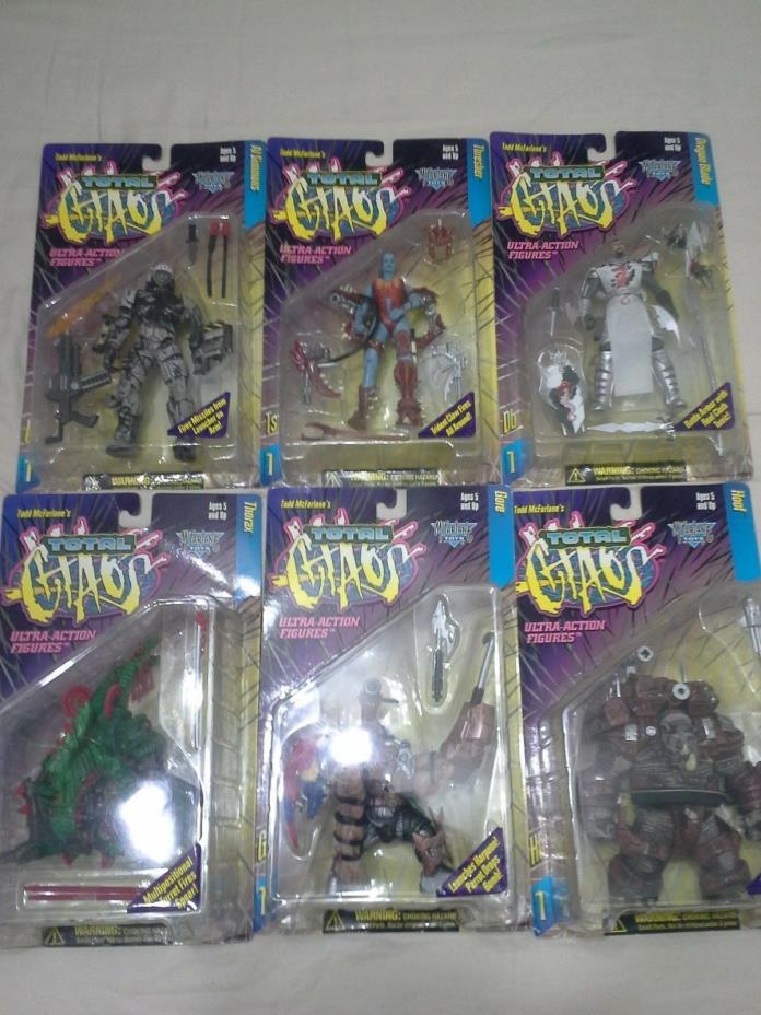 Spawn Chaos Series Figures Complete Set McFarlane Toys New Al Simmons Gore Hoof