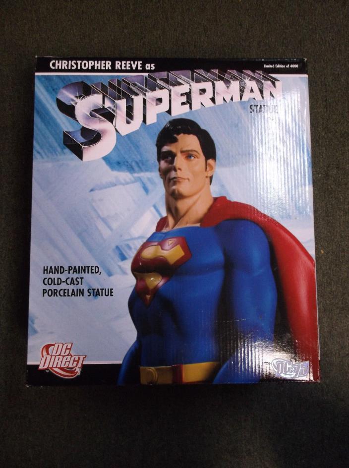 DC Direct 75 Christopher Reeve as Superman Statue #2511/4000 Man of Steel