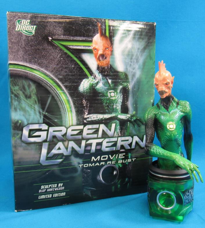 DC Direct Green Lantern Movie Tomar Re Bust NEW W/ BOX GREAT CONDITION