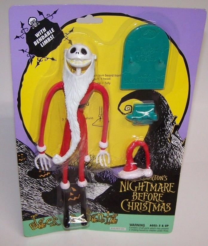 Nightmare Before Christmas Jack The Santa Action Figure MOC 1993