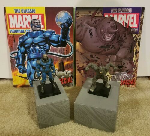 Eaglemoss Classic Marvel Figurines statues Apocalypse Rhino special edition lead