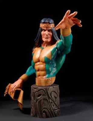 SHAMAN MINI-BUST BY BOWEN DESIGNS - FACTORY SEALED, NIB / MIB
