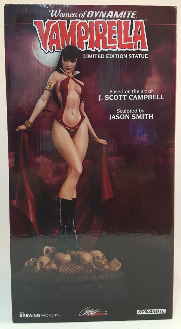 Women of Dynamite VAMPIRELLA Limited Edition Statue ~B&W Edition~ 8/199