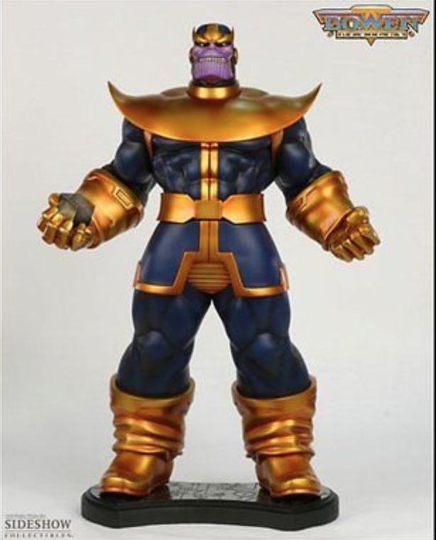 THANOS MUSEUM STATUE BY BOWEN DESIGNS (FACTORY SEALED,MIB)