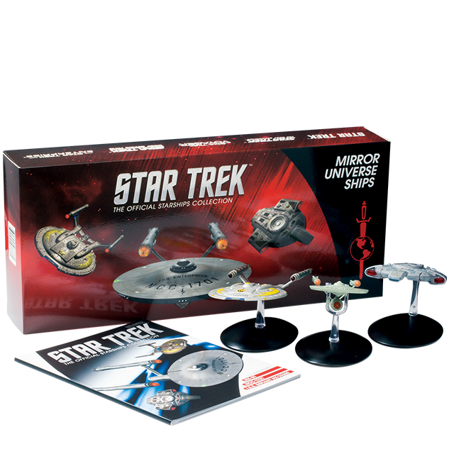 Eaglemoss Mirror Universe Star Trek Box Set Starships Collection ~ Enterprise