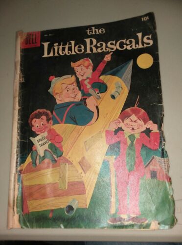 little rascals #883 dell four color comics gd golden age cartoon lot movie run