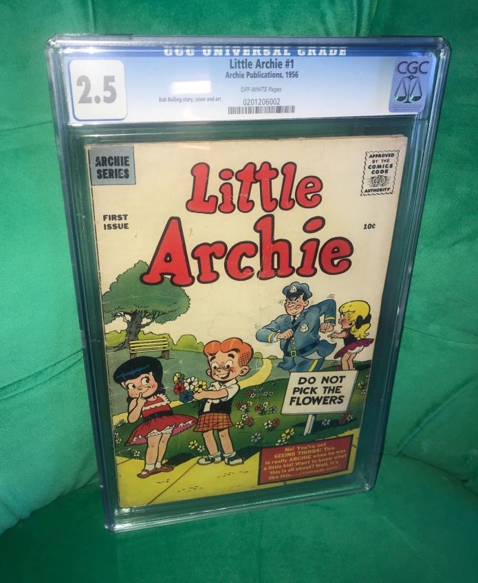 Little Archie 1. Archie Publications. 1956. CGC Universal 2.5 GD+