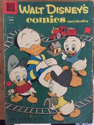 Walt Disney's Comics and Stories #183 Dell Carl Barks Donald Duck