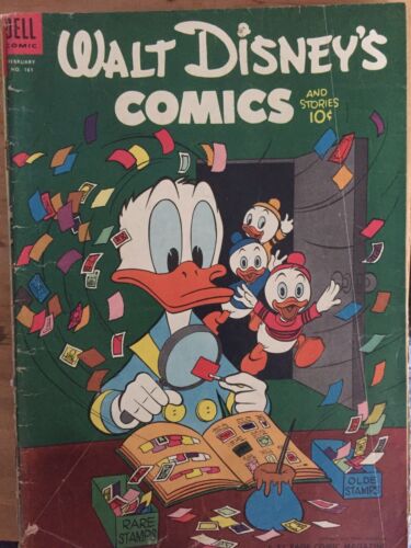 Walt Disney's Comics and Stories #161 CARL BARKS DONALD DUCK Dell 1954
