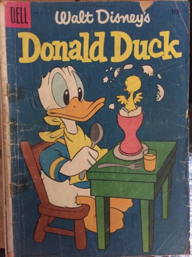 Walt Disney's Donald Duck #41 Silver Age Dell Comics Carl Barks