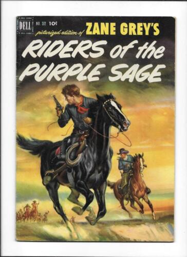 FOUR COLOR #372 [1952 FN-] ZANE GREY'S RIDER OF THE PURPLE SAGE