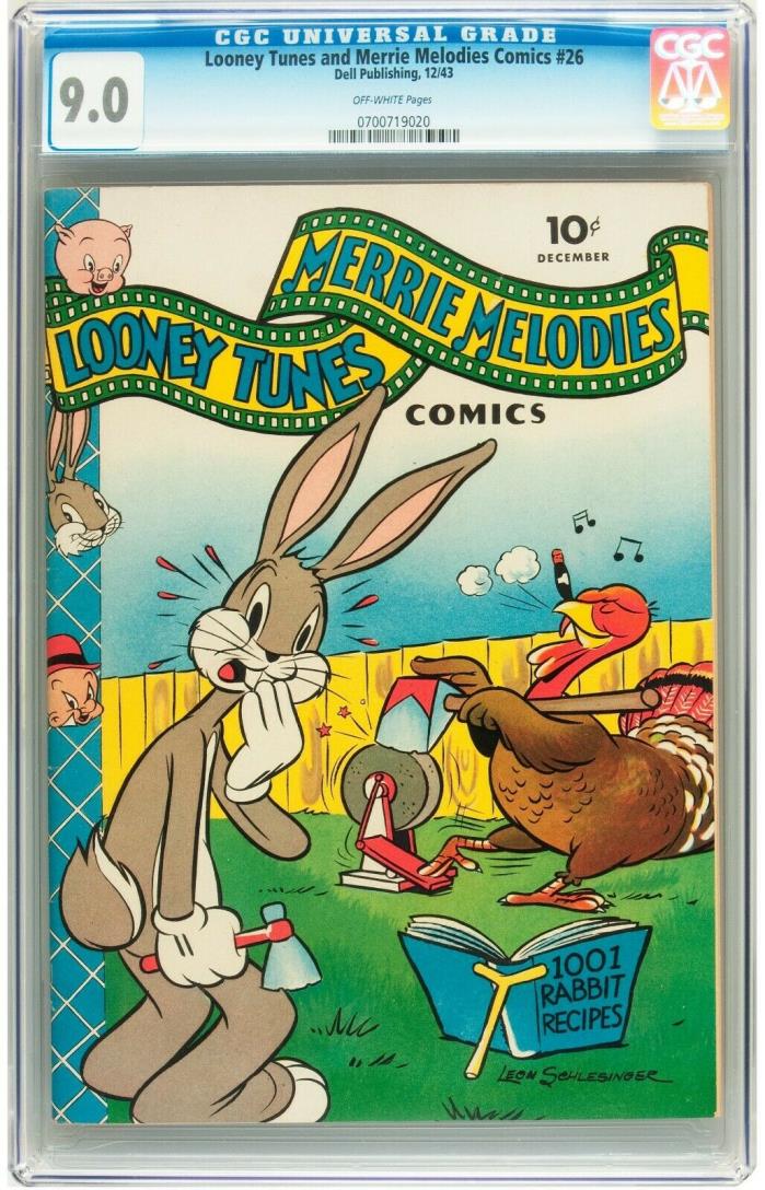Looney Tunes and Merrie Melodies Comics #26 CGC Graded