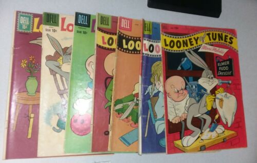 looney tunes 7 issue golden age comics lot run set bugs bunny movie collection