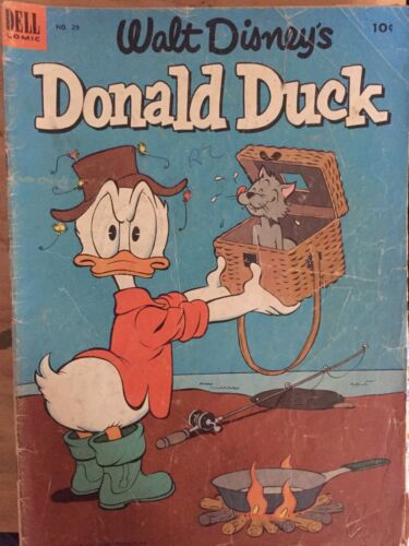 Walt Disney's Donald Duck #29, Carl Barks 1953 Golden Age Dell Comics