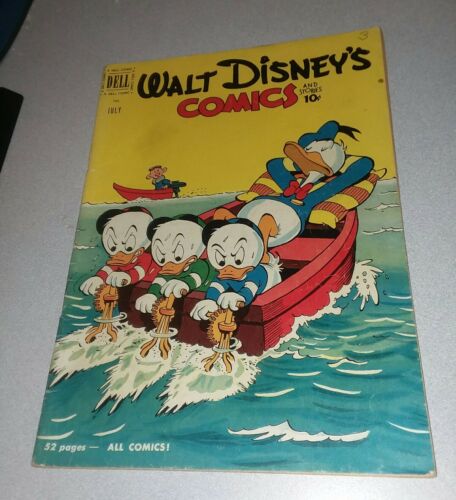WALT DISNEY'S COMICS AND STORIES #130 1951 DONALD DUCK GOLDEN AGE CARL BARKS art