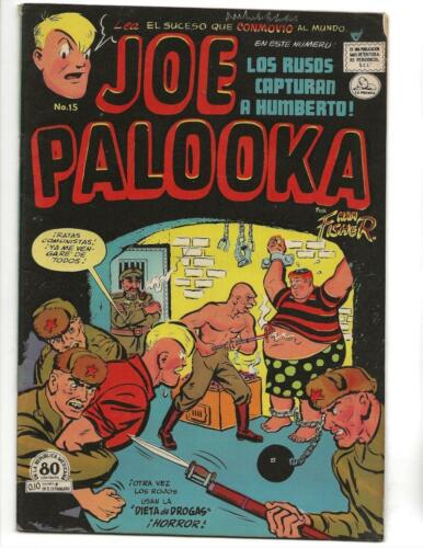 Joe Palooka #15 1953 Spanish Red Scare Torture Cover!