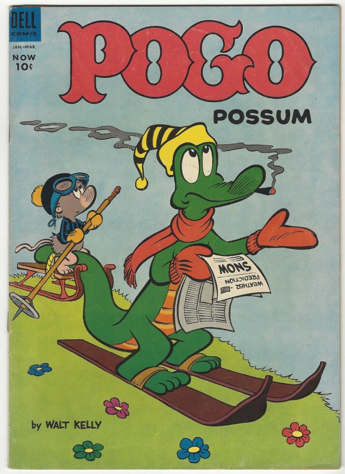 POGO POSSUM #12 1-3/53 FN+ Walt Kelly Dell Comics