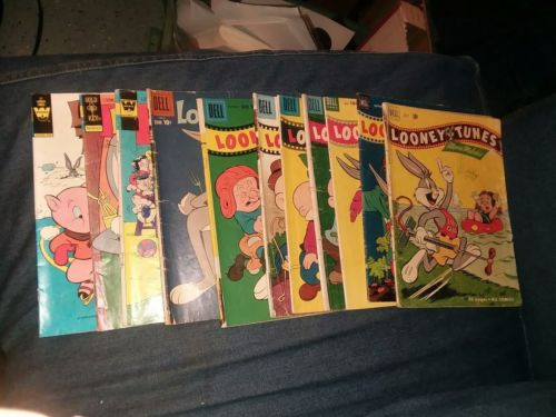 Looney Tunes Golden Silver Bronze Age Comics Lot Run Set Collection dell whitman