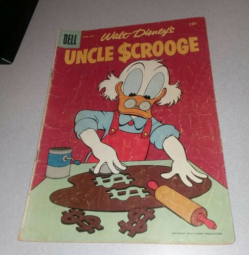 Uncle Scrooge #14 lost crown of ghengis khan Carl Barks art Dell 1956 golden age