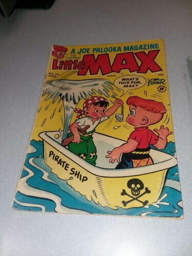 LITTLE MAX #23 harvey comics 1953 golden age joe palooka strip early little dot