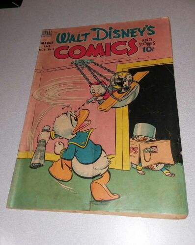 Walt Disney's Comics & Stories #102 Carl Barks Donald March 1949 Dell Golden Age