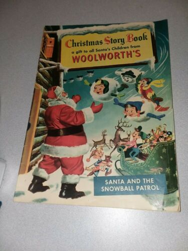 Christmas Story Book #1 Woolworth’s Giveaway promotional Comics 1953 golden age
