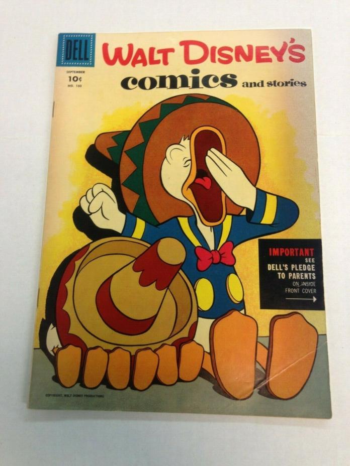 Walt Disney's Comics and Stories 180 VG-/VG Carl Barks Art (Sept. 1955)