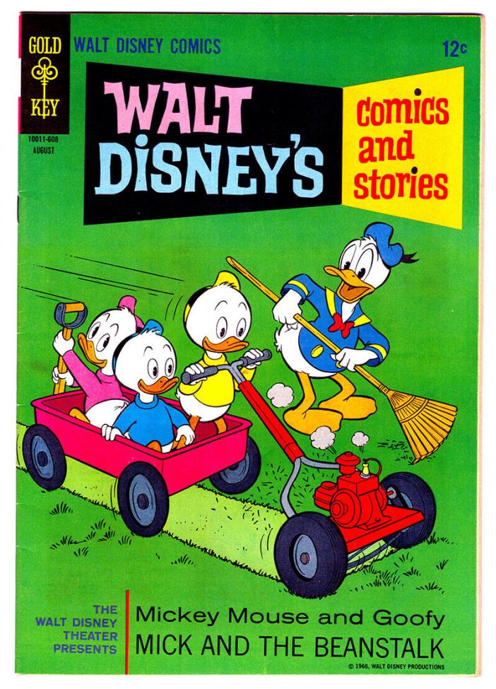 Walt Disney's COMICS AND STORIES #311 in VF+- condition a 1966 Gold Key comic