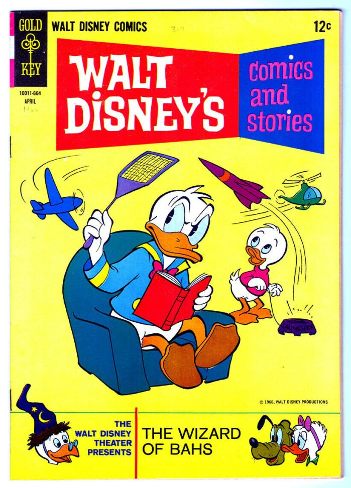 Walt Disney's COMICS AND STORIES #307 in VF/NM condition a 1966 Gold Key comic