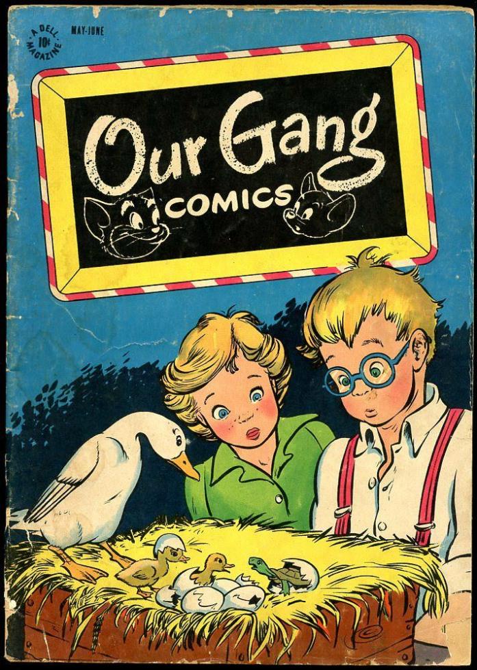 OUR GANG (Little Rascals) 1946 Golden Age comic book #23 WALT KELLY & CARL BARKS