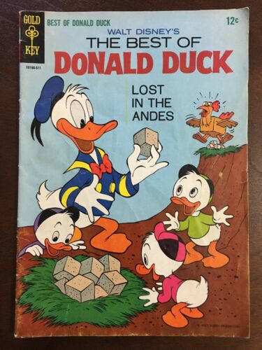 Gold Key Walt Disney’s The Best Of Donald Duck #1 Lost In The Andes 1949