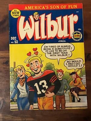 Wilbur #52 Archie Comics 1953 VG