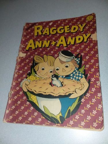 Raggedy Ann and Andy #4 dell comics 1946 Golden age Walt Kelly Art cartoon kids