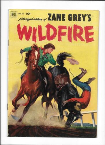 FOUR COLOR #433 [1953 VG+] ZANE GREY'S WILDFIRE