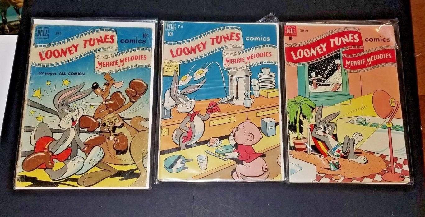 Looney Tunes (Dell 1949) 13 Issues between #81 & #229  GD/FN-