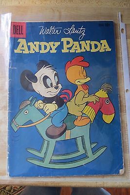 Walter Lautz Andy Panda DELL COMICS 1959,10 cent comic book,7up soda advertising