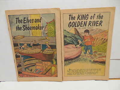 King Of The Golden River Ruskin Elves And Shoemaker Aesops Fables Classics Ill.