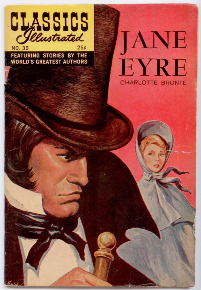Classics Illustrated #39 HRN 166 - Jane Eyre  VG 4.0