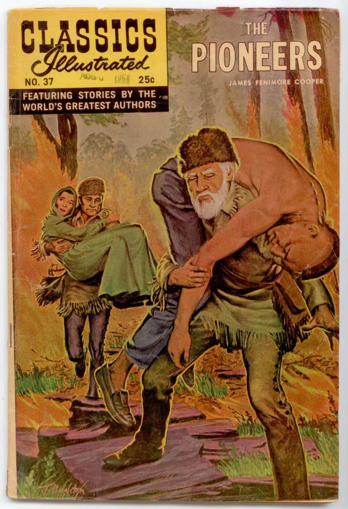 Classics Illustrated #37 HRN 166 - The Pioneers VG/FN 5.0