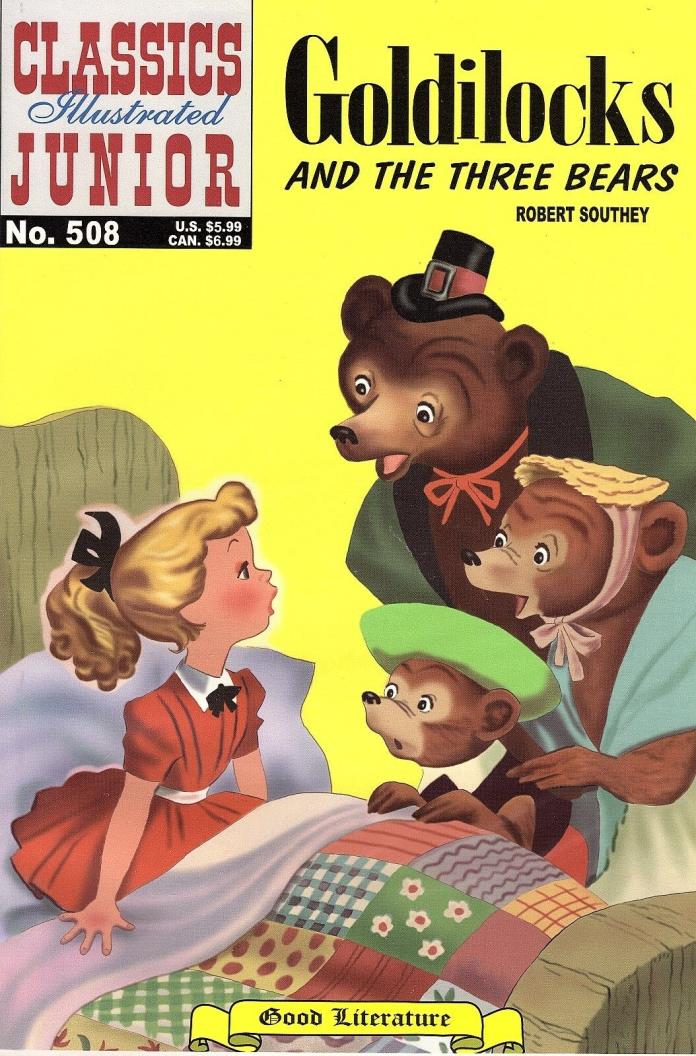 Classics Illustrated Junior 508:  Goldilocks & the 3 Bears - Mint Cond.