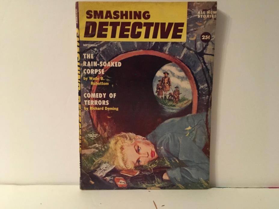 Smashing Detective Pulp September 1956 Vol 5 #2